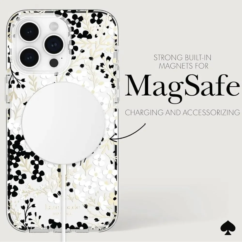 Kate Spade New York Apple iPhone 15 Pro Protective Case With MagSafe…